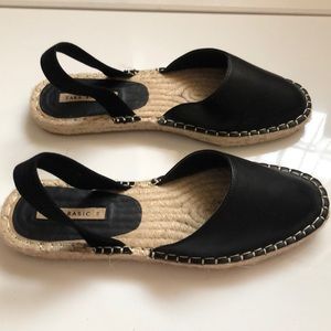 Zara sling back espadrilles